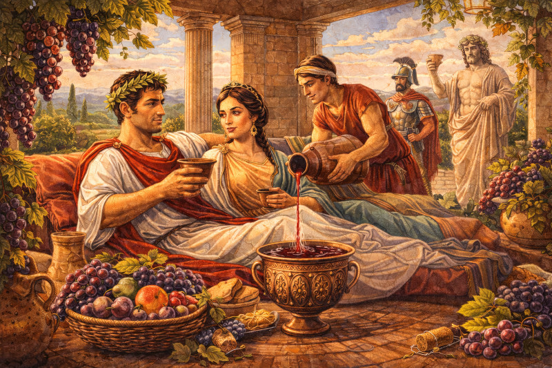 Le vin dans l'Antiquité romaine